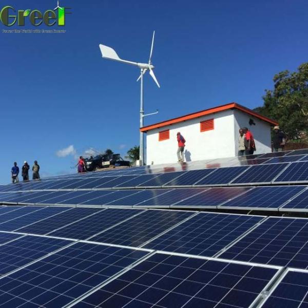 Grid Tie Magnet Pitch Control Wind Turbine Horizontal Axis