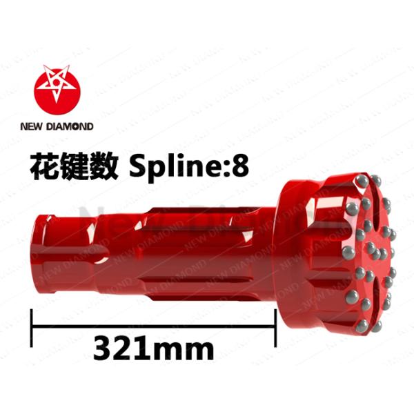 SD8A Alloy Steel Material Rock Drill Accessories Wear Resistant Drill Teeth