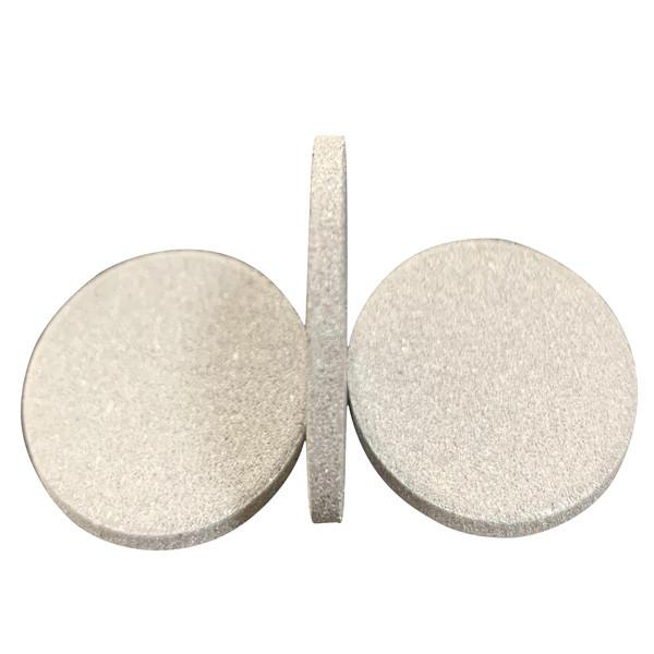 SS316L Stainless Steel Sintered Filter Disc 10um For Recovery Catalyst