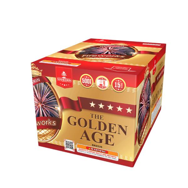 Hibiscus Flowers Consumer Cake Fireworks 15 Shots 500G 1.4g Un0336 Fireworks