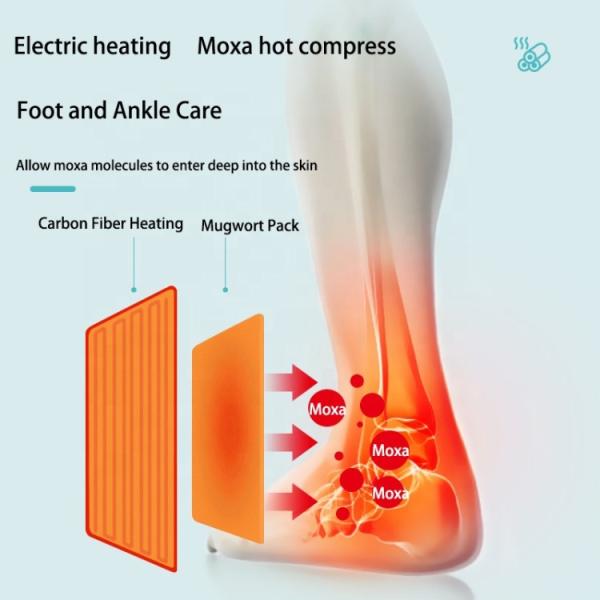Поясной ремень с подогревом для термотерапии 120 г Электрогрелка для лодыжки 5 В