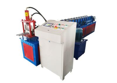 rolo galvanizado 131mm da porta do obturador do rolo que forma a máquina com a caixa de controle do PLC