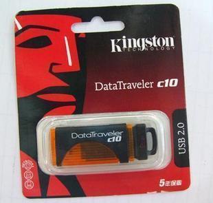O flash marcado de USB conduz para kingston DTC 10