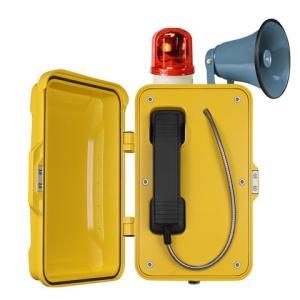 Vândalo do telefone do alarme da emergência do ODM do OEM resistente com pisca