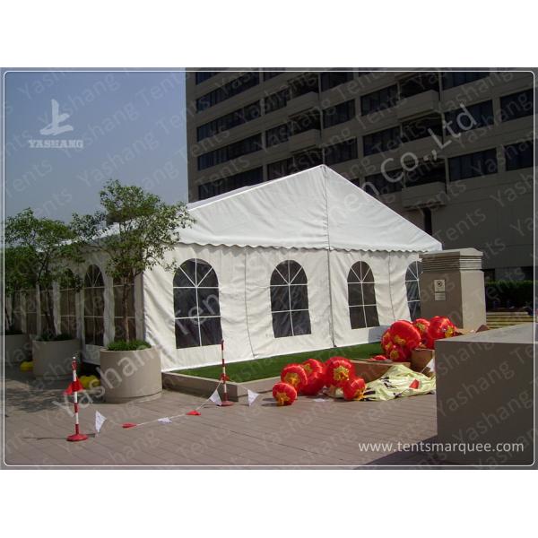 White Aluminum Structure Outdoor Party Tents 300 Sqm Amazing Wedding Marquees