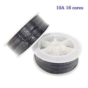 FTTH Fiber Drop Cable OD0.25 16 Núcleos PMMA Plástico Fibra Óptica Luz Iluminaç