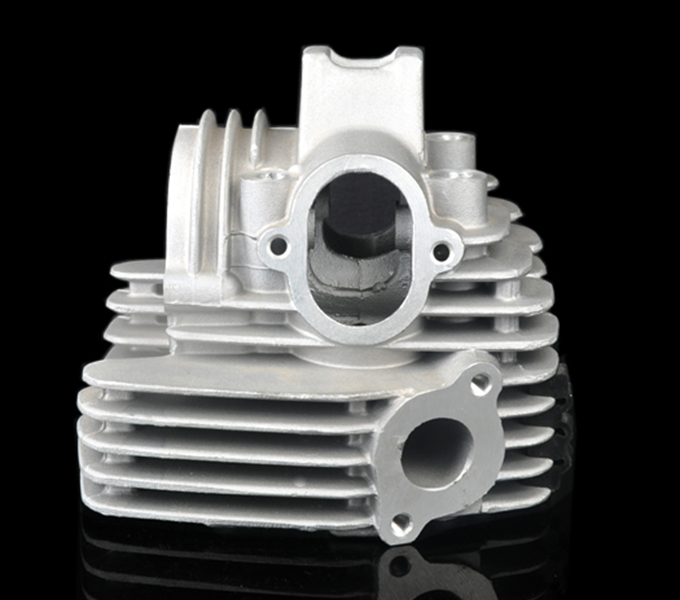 OEM Custom Aluminum Cylinder Head Assembly for BAJAJ 100cc Engines - A-Class Standard Motorcycle Cylinder Top