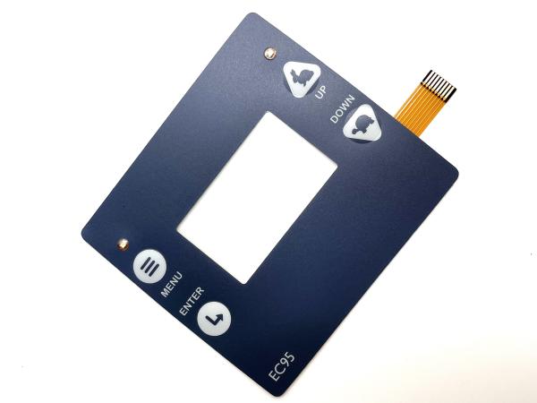 UV Resistant Waterproof Membrane Switch High Flexibility 1.0MM Pitch For Outdoor Controller