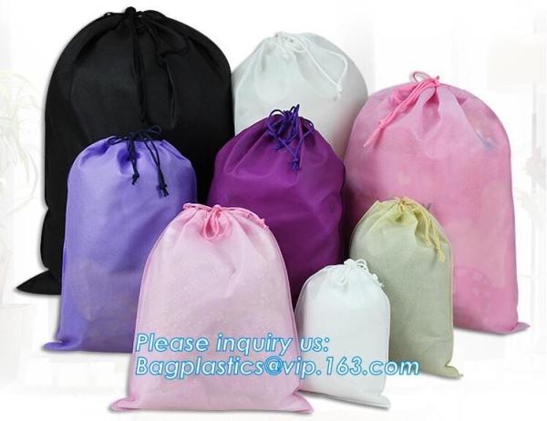 non woven drawstring bags, Glossy Lamination / Matt Lamination / Laser Film Lamination / No Lamination, pak, pkg, pac