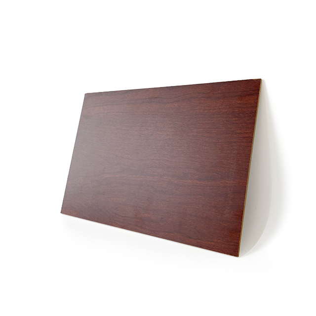 Abrasion Resistant Melamine MDF Board Classic Wood Grain Series Customized Size