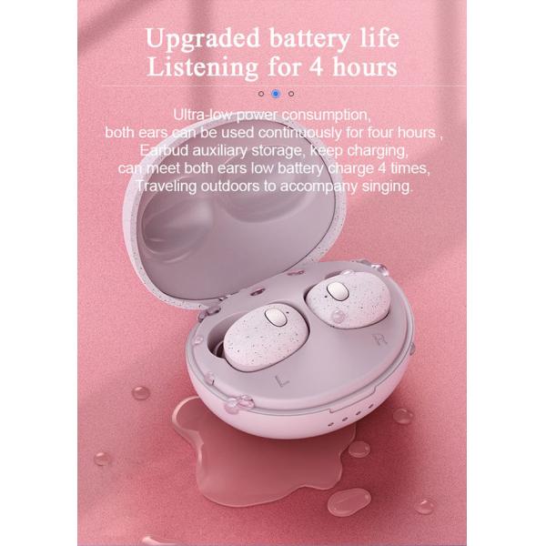 380mAh auriculares inalámbricos BT de la batería TWS Bluetooth 5,0 auriculares de botón