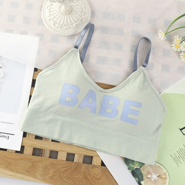 Comfortable Vest Style Girl's Bra High Quality New Arrival 2025 Wholesale Women Vest Style Bra for Slim Girls