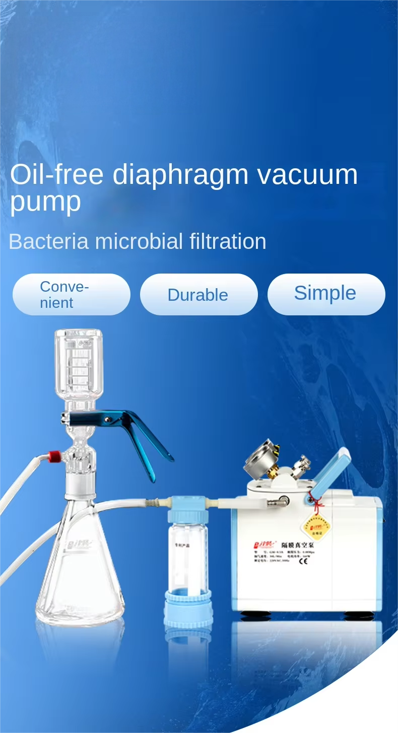 For GM Series Electric Anti-Corrosion Oil-Free Diaphragm Filter Vacuum Pump