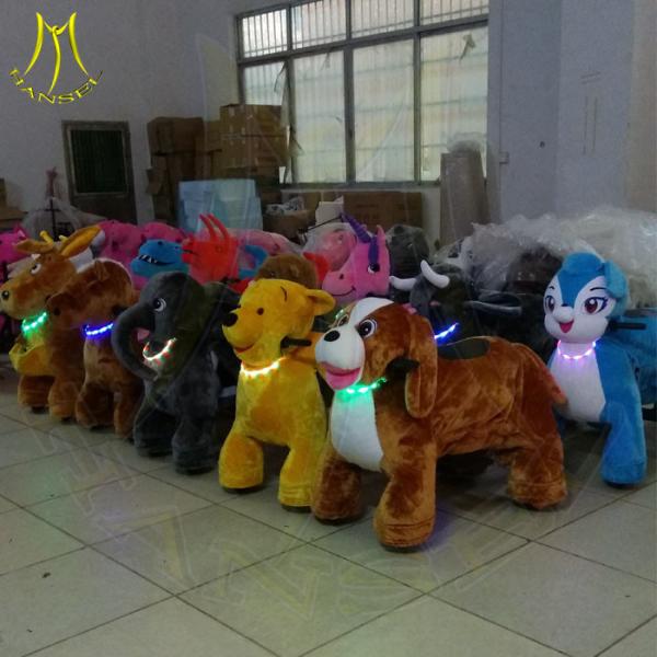 Hansel electric toys for kids to ride kiddie ride on animal robot for sale 4 wheel zippy scooter for kids amusement park
