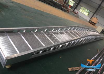 Marine Aluminum Gangway Steel Wharf Ladder For Shipment 8 - 15m Length