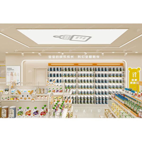 BBC017 Fashionable Shop Showcase Baby Clothing Display Baby Store Shelves For Maternity Shop Decoration