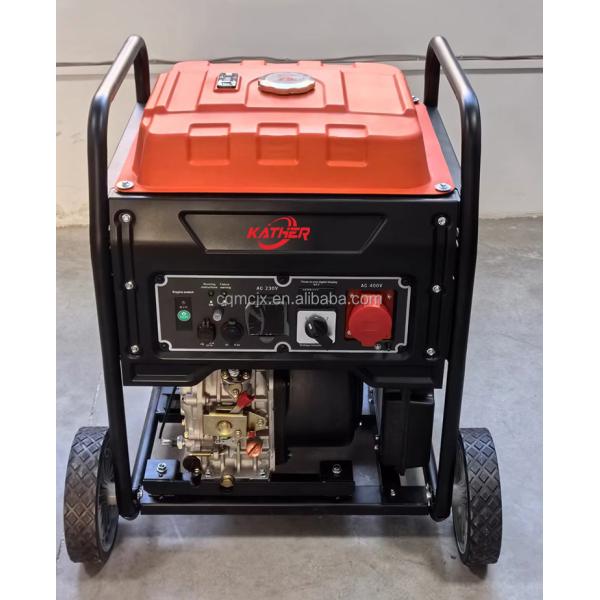 8kva Open Frame Portable Diesel Inverter Generator for Customer Required Speed 3600RPM