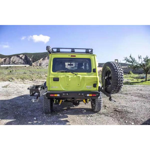 Rear Jimny 2019 Bull Bar OEM With Fuel Tank And Tyre Bracket 195x56x45