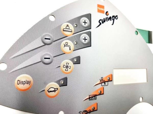 Half Tone Color Printing Membrane Touch Panel Professional 0603 LED Custom Membrane Switches