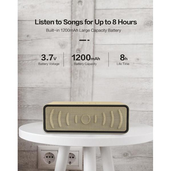 Двойной стерео диктор 80dB IPX4 портативный мини Bluetooth