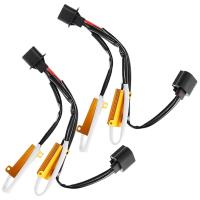 9004 harnais des véhicules à moteur de fil de H4 H13 9007 câblent pour le phare de LED