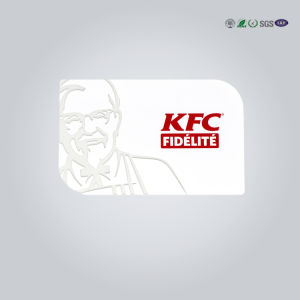 El contacto de tarjetas plástico de regalo del estándar de ISO/el PVC sin contacto cortó tarjetas con tintas