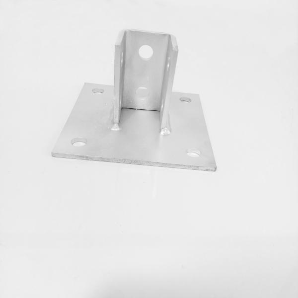 штуцеры оснований столба канала распорки стальной трубы седла 3ММ гальванизированные зажимом электрические