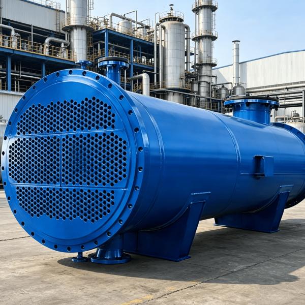 Stainless Steel Chemical Scrubber Tower with Customized Size and 0.1-10 Mpa Design Pressure for Emission Control