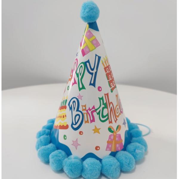 Ball Polka DOT Santa Hat POM POM Hat Stars Cute Mini Hat Crown Birthday Child Adult Paper Hat