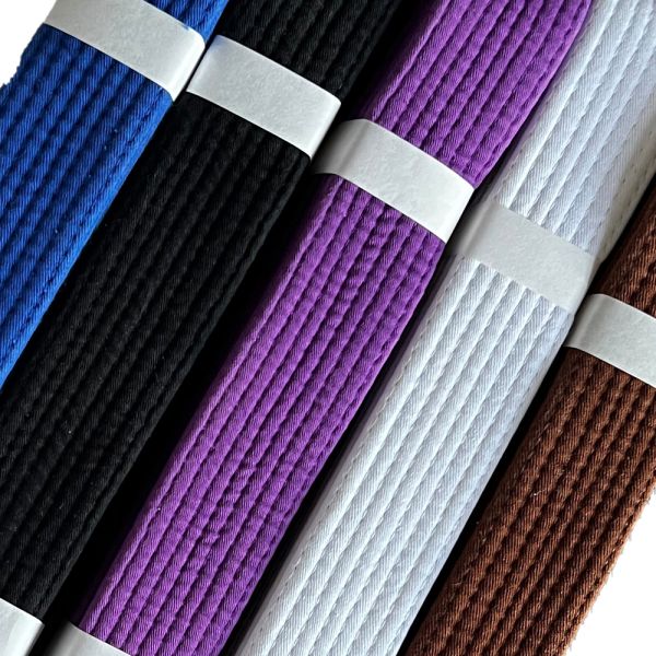 Custom Digital Print 100% Cotton Durable Jiu Jitsu Belt For Training And Judo