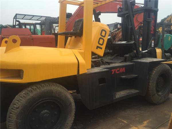 Used TCM 10T Forklift ISUZU engine with Original Paint