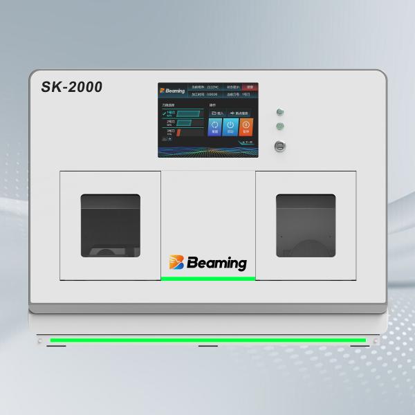 SK-2000 The 5-Axis Dental Milling Machine for Zirconia Ceramics and More Dual-Processing Capability