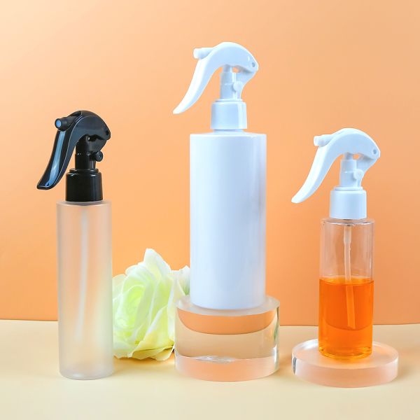 Refillable Chemical Resistant PET Spray Bottle with Fine Mist Spray for Alcohol-Based Hand Sanitizer