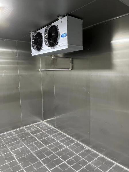 Insulation Walk In Freezer Room Stainless Steel Cold Room For Fish Meat Frozen