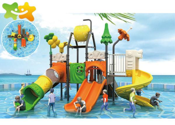 High Speed Tube Commercial Water Slide Landscape Design With Hair Collector