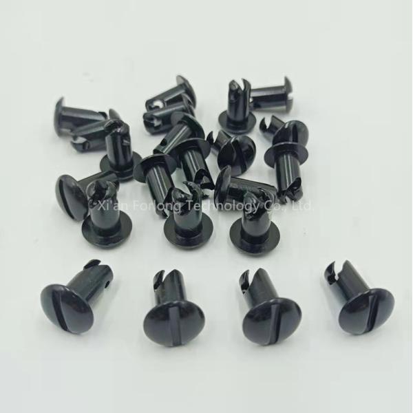 Aménagement de voiture universel Cap de dôme en acier Quartier boutons tournant Dzus 5/16