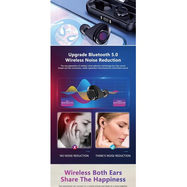 Шум продажи фабрики горячий отменяя наушник Tws истинный беспроводной Bluetooth