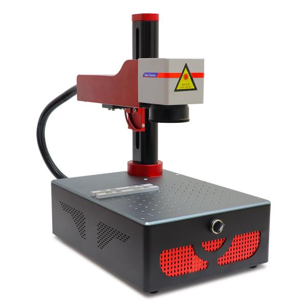 Máquina de gravura do laser da fibra de BCX, gravador do laser da fibra de 7000mm/S 100w