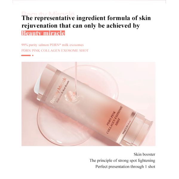 Custom Private Label Microneedling Needles Skin Care Microneedling Skincare Pdrn Peptide Salmon Dna Serum Face Lotion