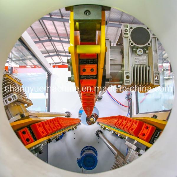 Máquina de fabricação de tubos de PVC de escape com longa vida útil Produção 25*1.5*3.5m
