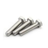 Boulon à haute résistance M10 M12 de tête de sortilège d'acier inoxydable de boulon du vacarme 931 DIN933 Gr5