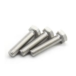High Tensile Din 931 DIN933 Gr5 Bolt Stainless Steel Hex Head Bolt M10 M12