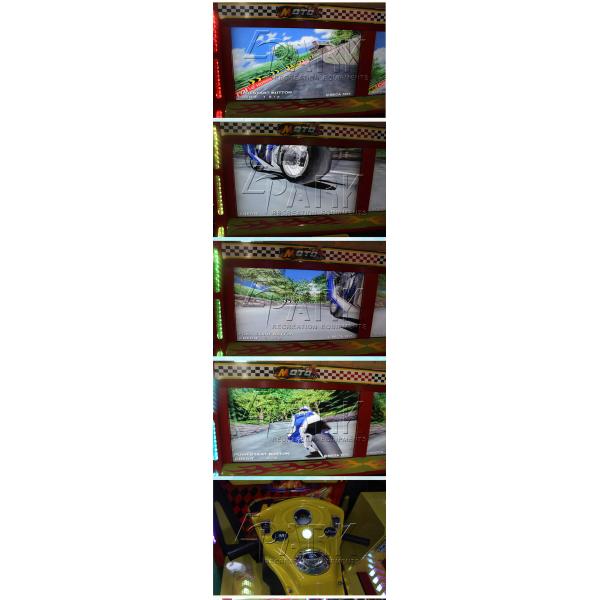 Indoor Playground Adults Motorbike Simulator 4d Race Car Game Machine Coin Operated