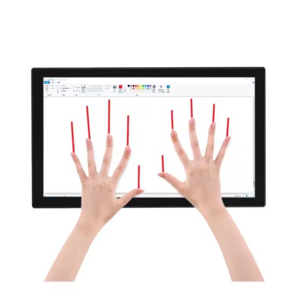 43 impermeável IP65 Business Industrial touchscreen PC montado na parede PCAP Multi Touch Monitor Displays touch screen