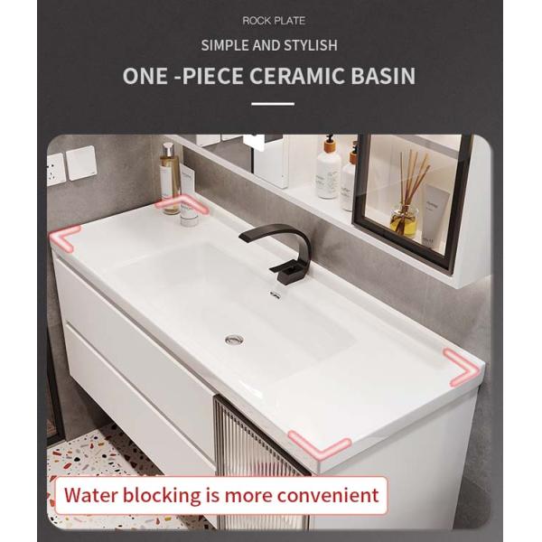 80*60cm Wall Mount Bathroom Vanity Plywood Mirror Cabinet Different Colors