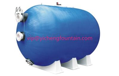 Horizontal Tank Swimming Pool Sand Filters Fiberglass Sand Filters Dia 1400mm - 2000mm