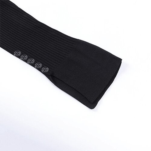 OEM maufactory Pure color street sweater farbic female slim turtlenecks long sleeve warm and base short casual wild top