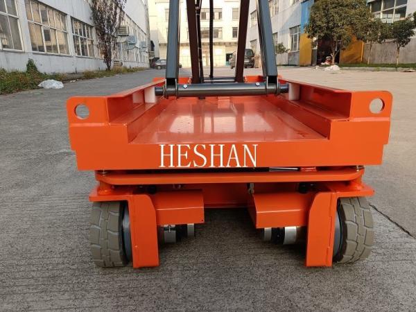 Hydraulic Mini Electric Scissor Lift Table 300kg 3M Full Auto For Aerial Work