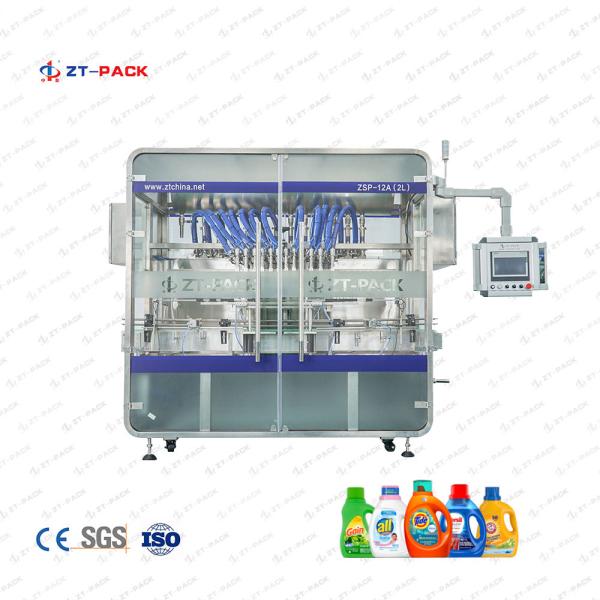 enchimento líquido automático da máquina de enchimento 100-1000ml do detergente para a roupa 2.2kw