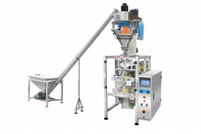Máquina de empacotamento do pó de farinha/leite de trigo com poder do enchimento 3kw do eixo helicoidal